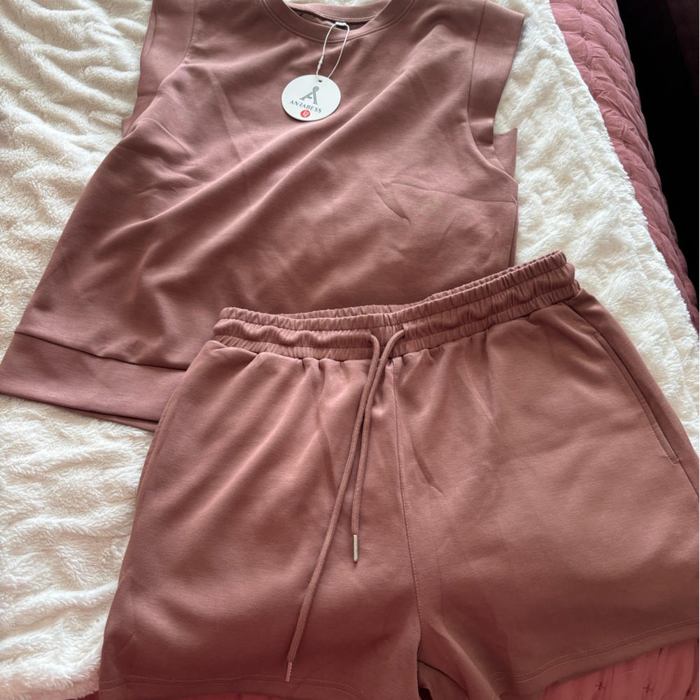 Women's Mauve Loungewear Set